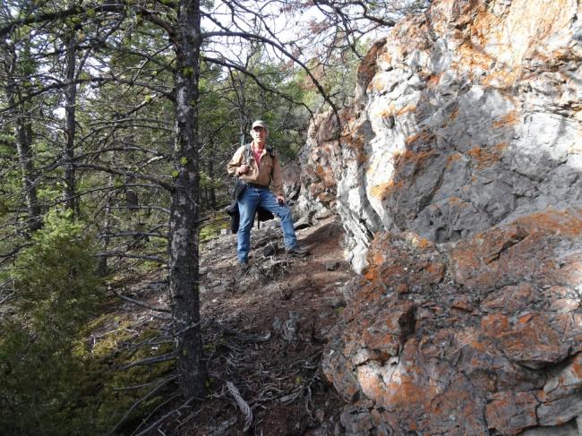 Doherty Ridge - Skirt the cliffs