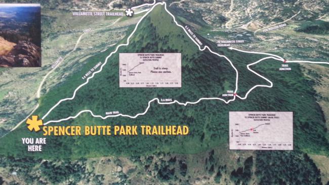 Trailhead map