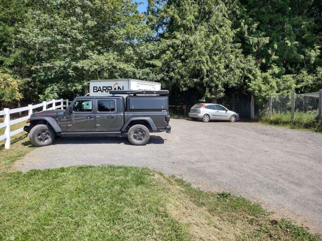 Parking at Horse Trail Rd trailhead